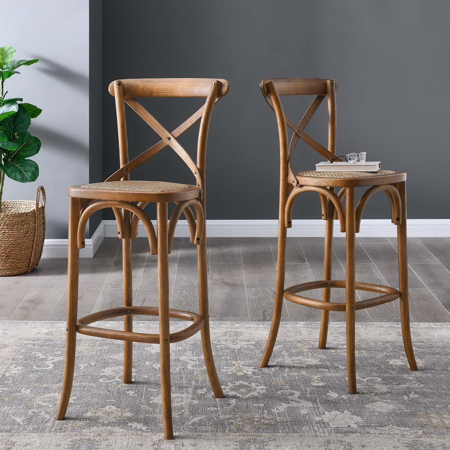 Juniper Bar Stool in Walnut
