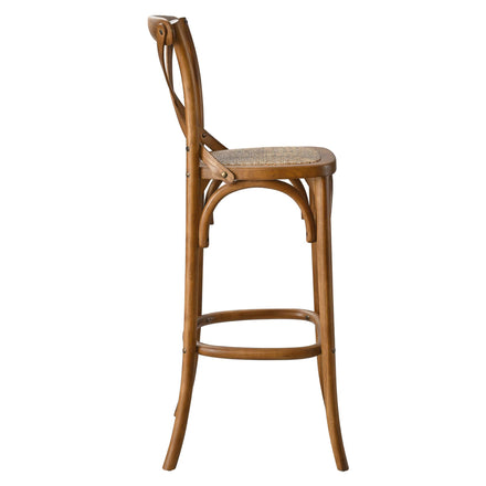 Gear Bar Stool in Walnut
