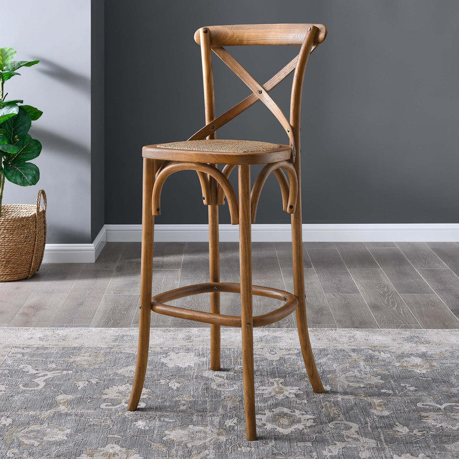 Juniper Bar Stool in Walnut