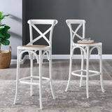 Juniper Bar Stool in White