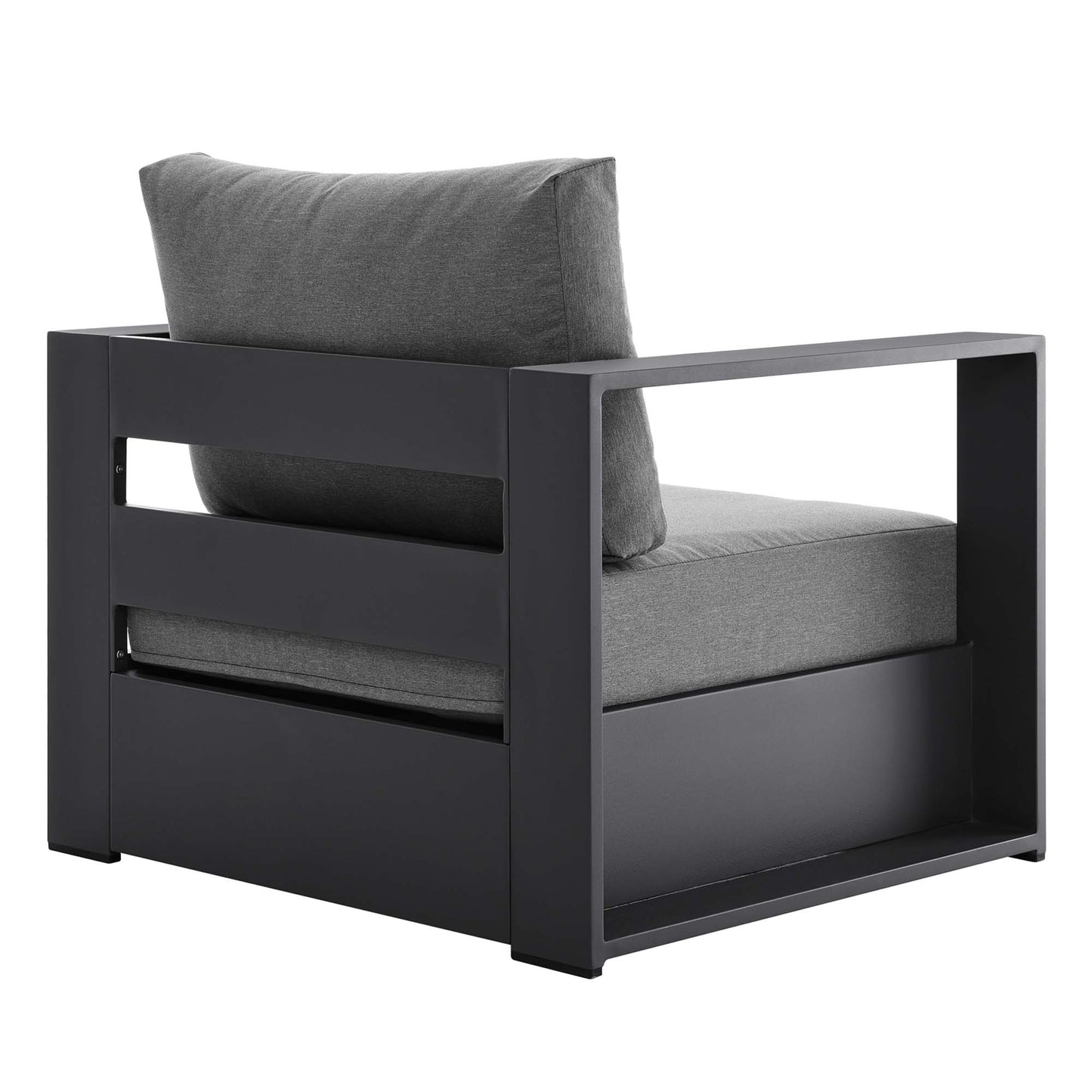 Tahoe Outdoor Patio Powder-Coated Aluminum Armchair by Furniture For America