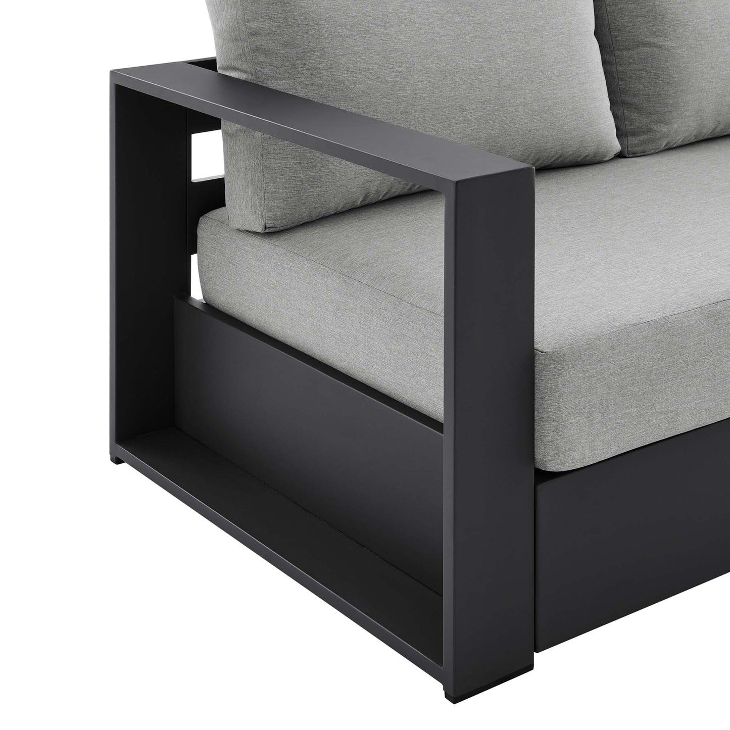 Tahoe Outdoor Patio Powder-Coated Aluminum Sofa by Furniture for America