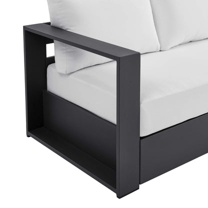 Tahoe Outdoor Patio Powder-Coated Aluminum Sofa by Furniture for America