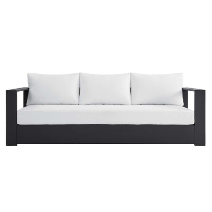 Tahoe Outdoor Patio Powder-Coated Aluminum Sofa by Furniture for America