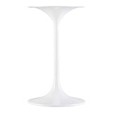 Lumen 20" Round Terrazzo Side Table in White Terrazzo