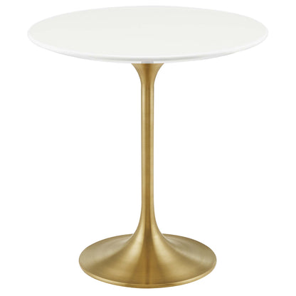 Lippa 20" Round Wood Side Table by Furniture For America