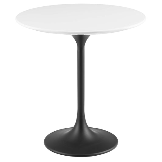Lippa 20" Round Wood Side Table by Furniture For America