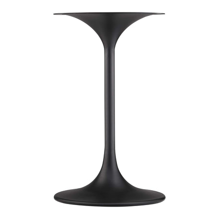 Lippa 20" Round Wood Side Table in Black Walnut