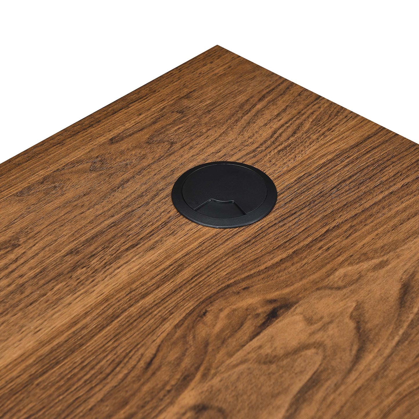Venture L-Shaped Wood Office Desk by Furniture for America