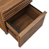 Vera Wood File Cabinet in Walnut