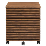Vera Wood File Cabinet in Walnut