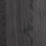 Emery 5 Shelf Wood Grain Bookcase in Charcoal