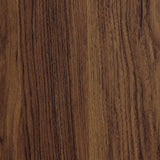 Emery 5 Shelf Wood Grain Bookcase in Walnut