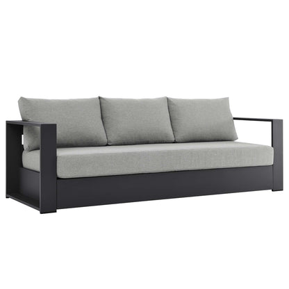 Tahoe 3-Piece Outdoor Patio Powder-Coated Aluminum Set by Furniture For America