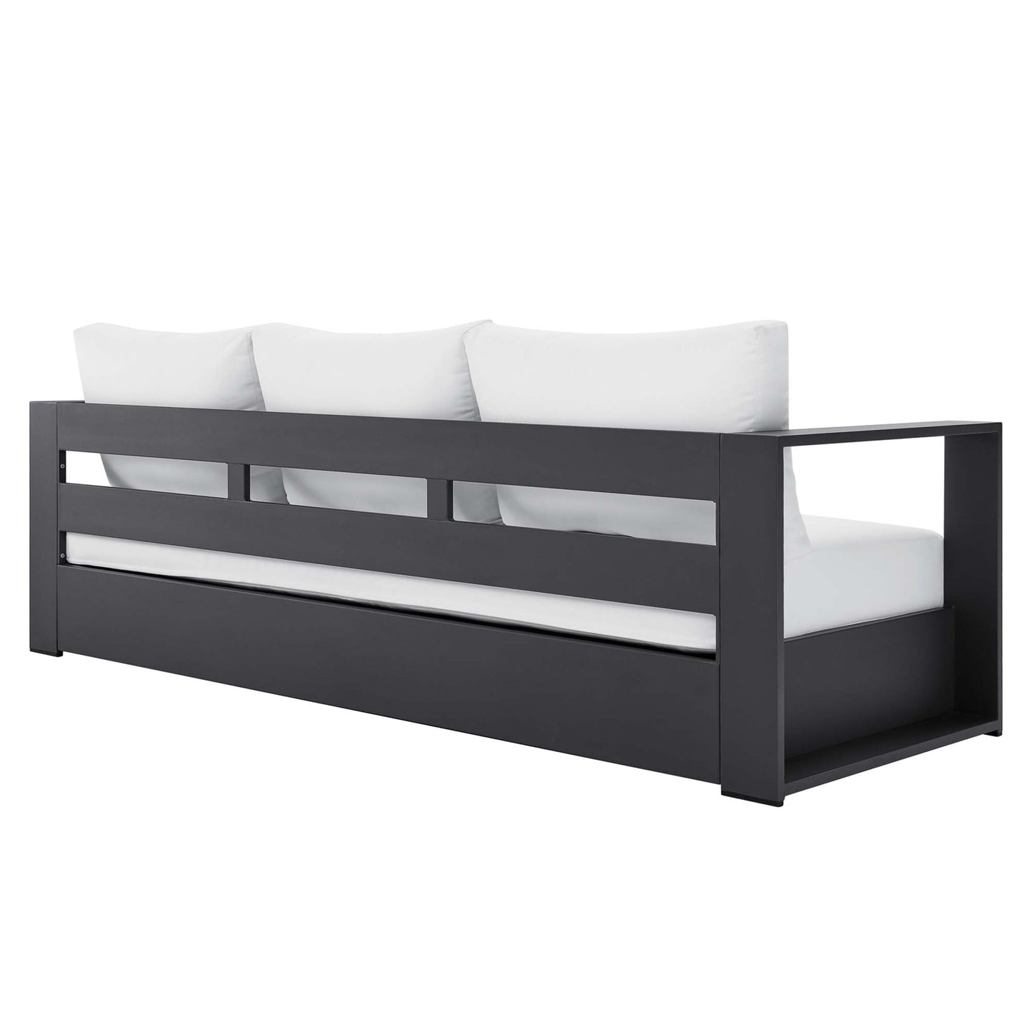 Tahoe 2-Piece Outdoor Patio Powder-Coated Aluminum Set by Furniture For America