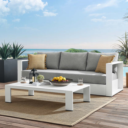 Tahoe 2-Piece Outdoor Patio Powder-Coated Aluminum Set by Furniture For America