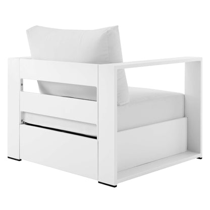 Tahoe 2-Piece Outdoor Patio Powder-Coated Aluminum Armchair Set by Furniture For America
