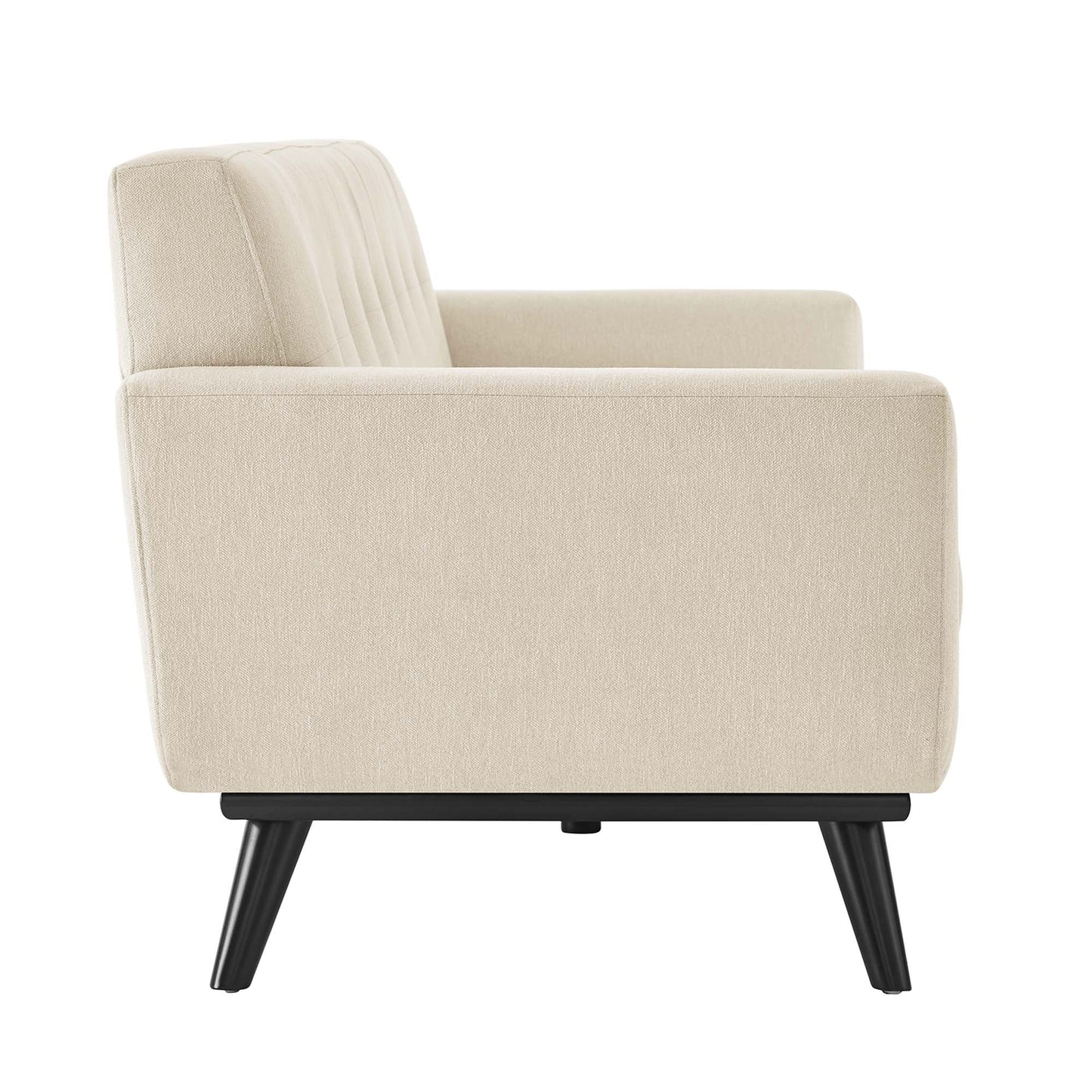 Engage Herringbone Fabric Sofa by Furniture for America