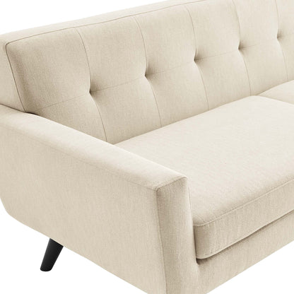Engage Herringbone Fabric Sofa by Furniture for America