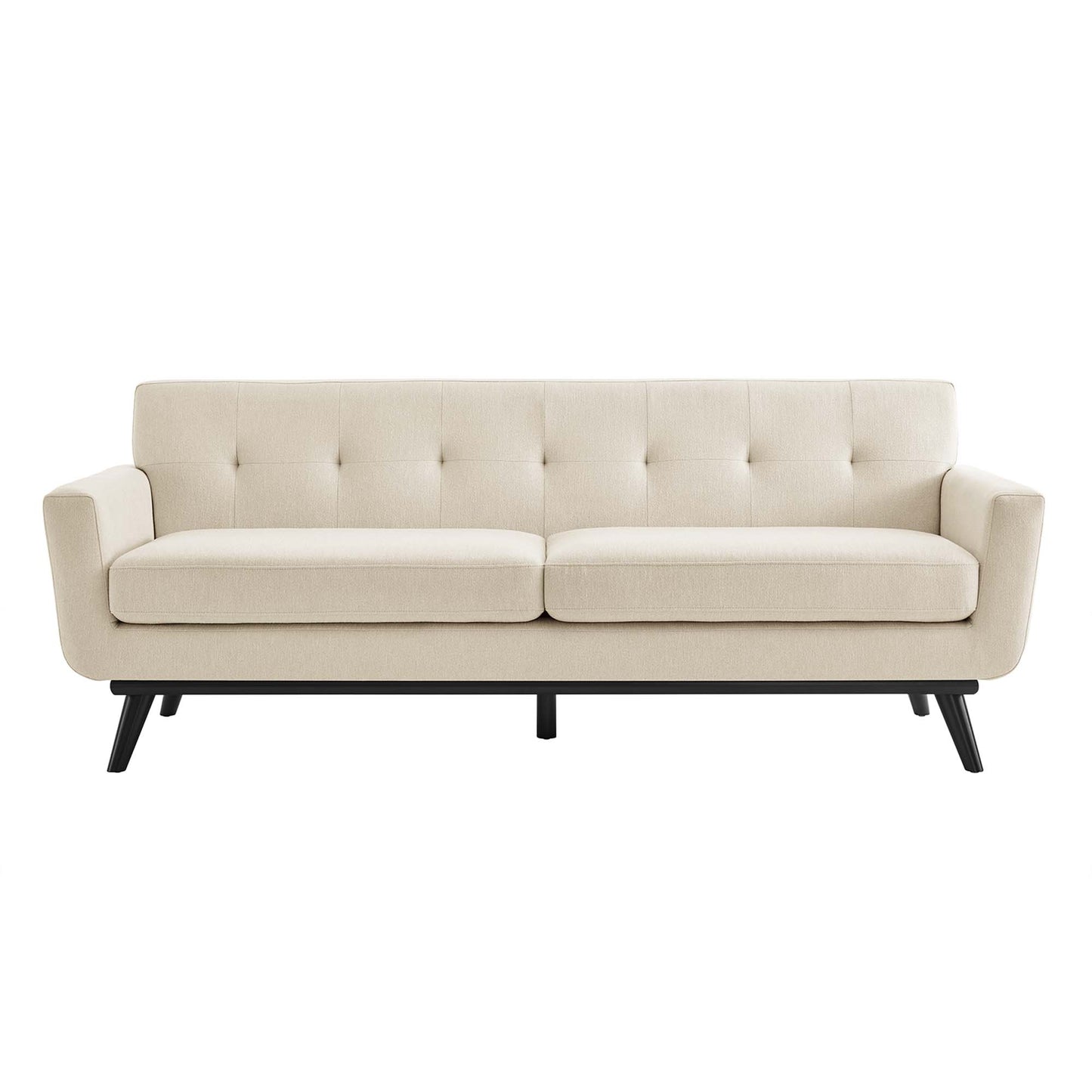 Engage Herringbone Fabric Sofa by Furniture for America