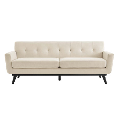 Engage Herringbone Fabric Sofa by Furniture for America