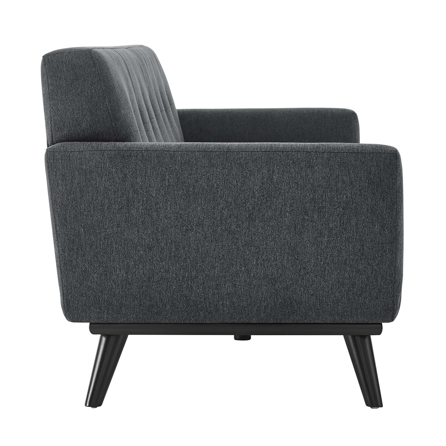 Engage Herringbone Fabric Sofa by Furniture for America