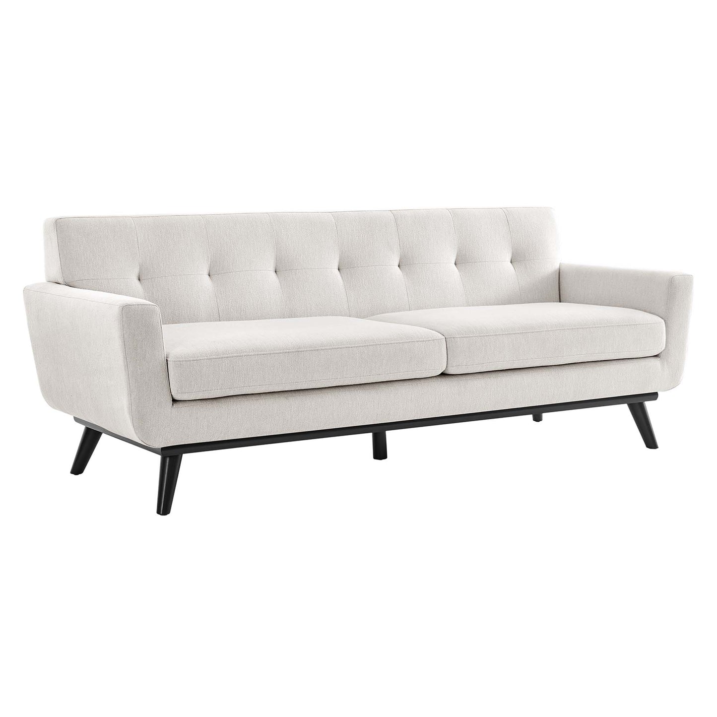 Engage Herringbone Fabric Sofa by Furniture for America