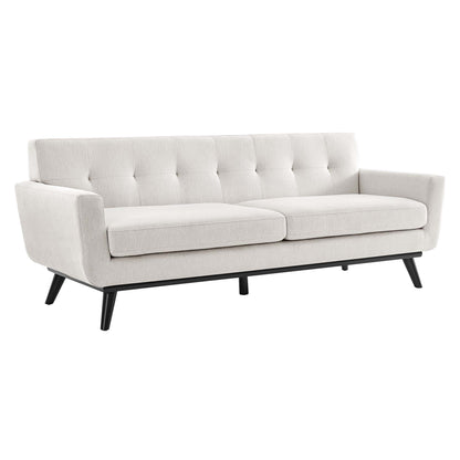 Engage Herringbone Fabric Sofa by Furniture for America