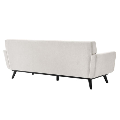 Engage Herringbone Fabric Sofa by Furniture for America