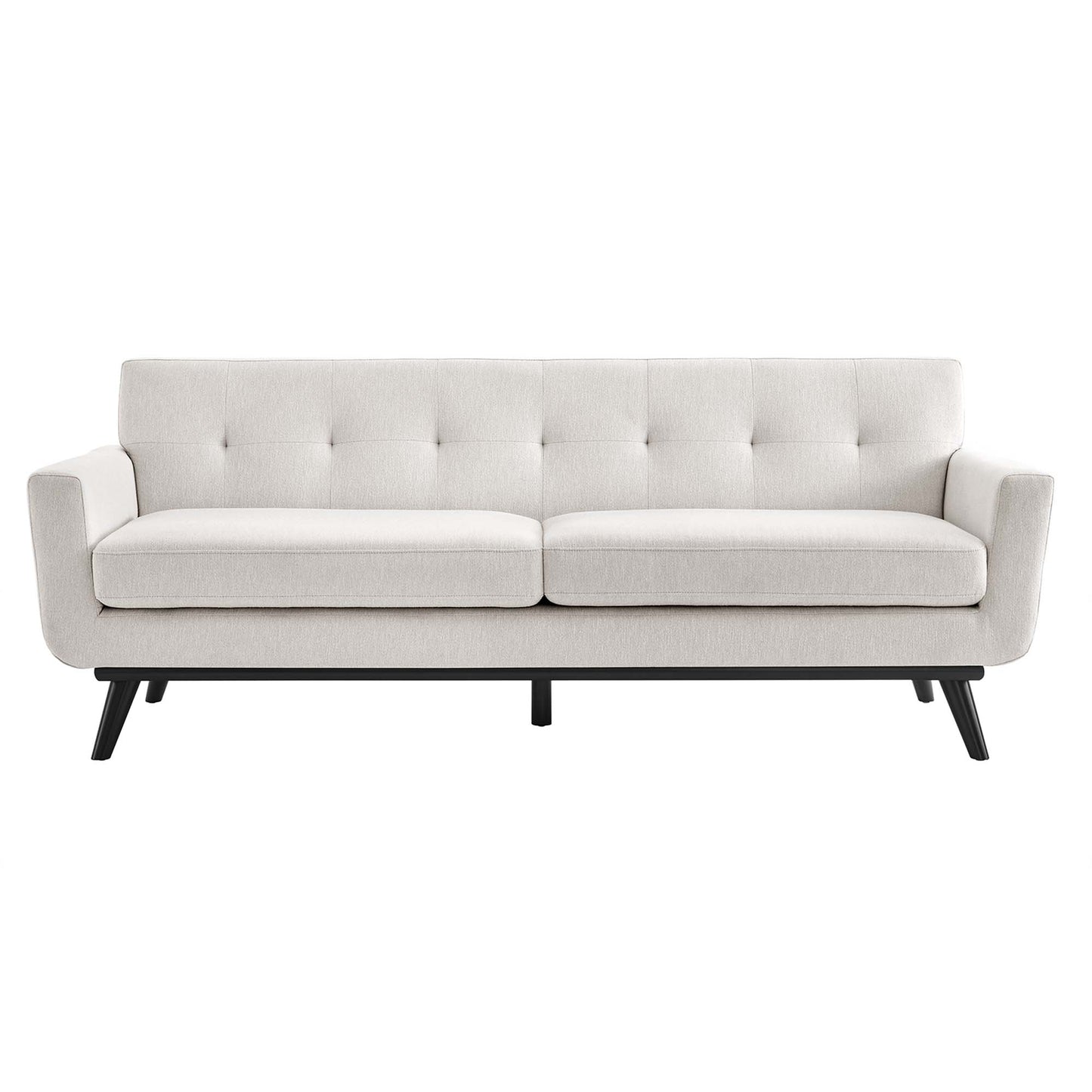 Engage Herringbone Fabric Sofa by Furniture for America