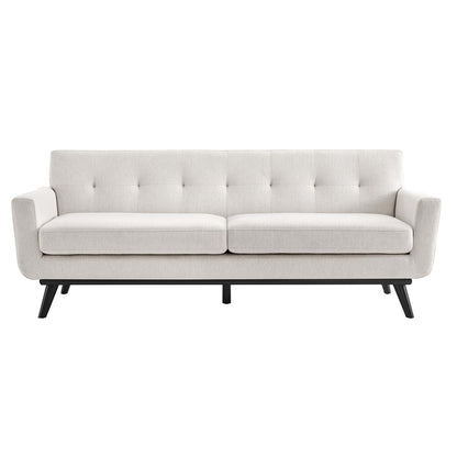 Engage Herringbone Fabric Sofa by Furniture for America