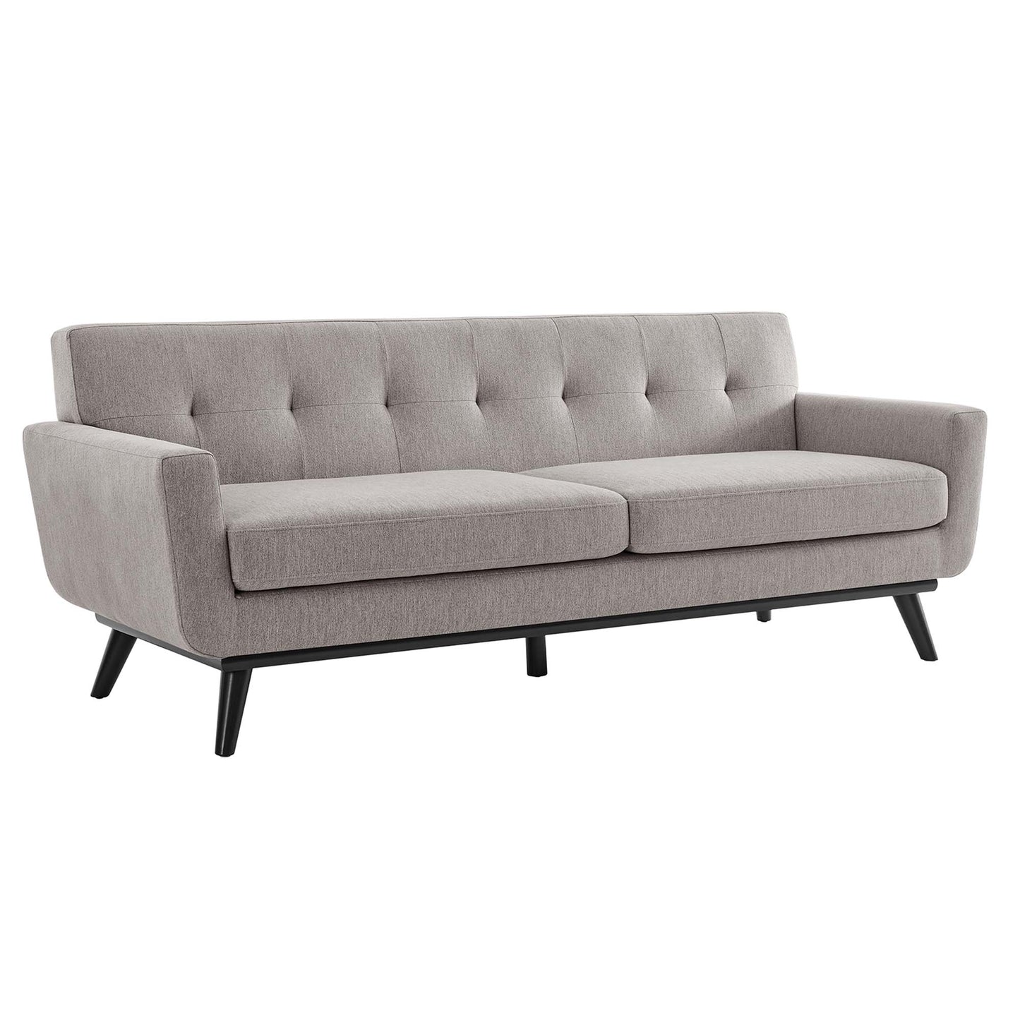 Engage Herringbone Fabric Sofa by Furniture for America