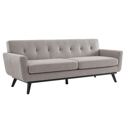 Engage Herringbone Fabric Sofa by Furniture for America