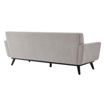 Engage Herringbone Fabric Sofa by Furniture for America