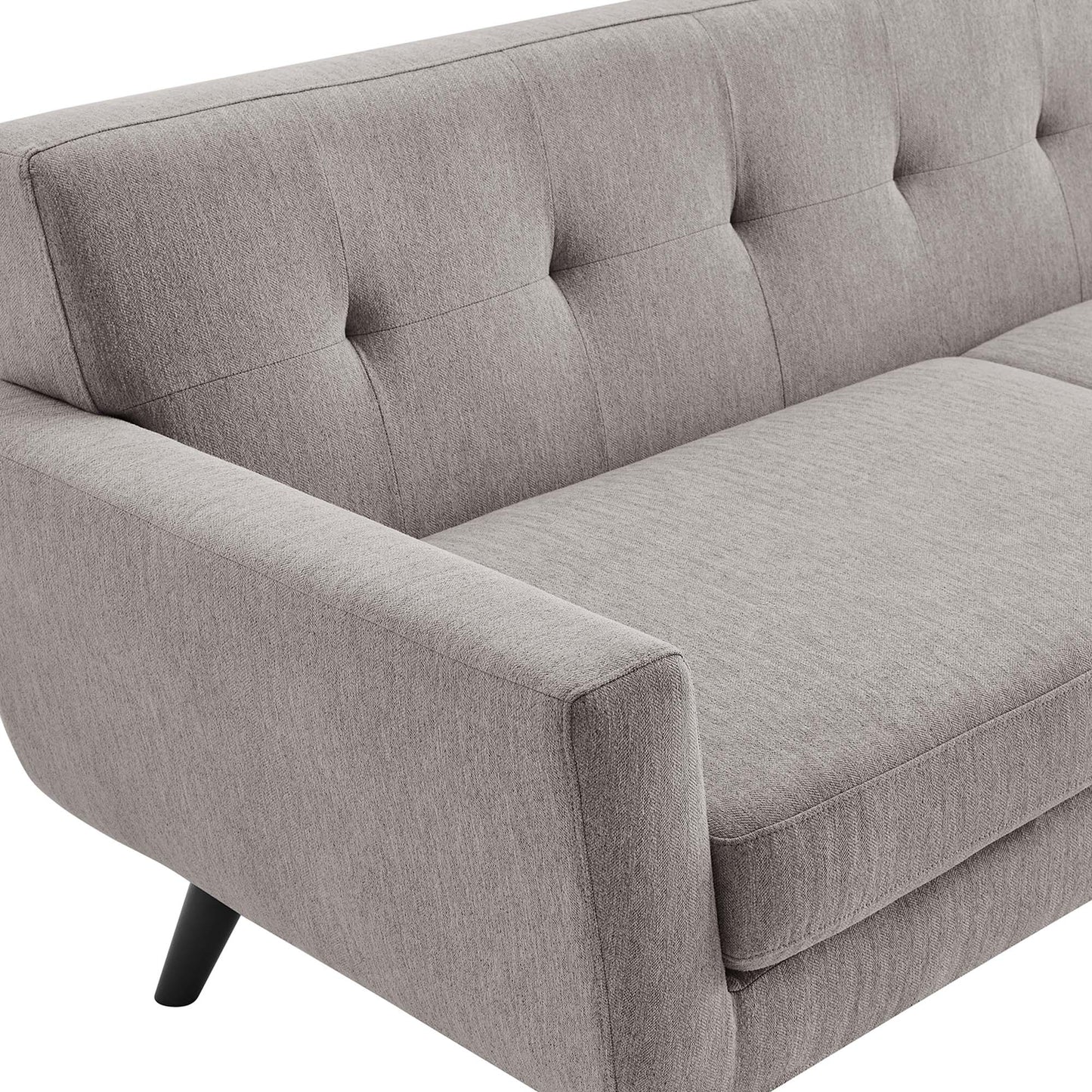 Engage Herringbone Fabric Sofa by Furniture for America
