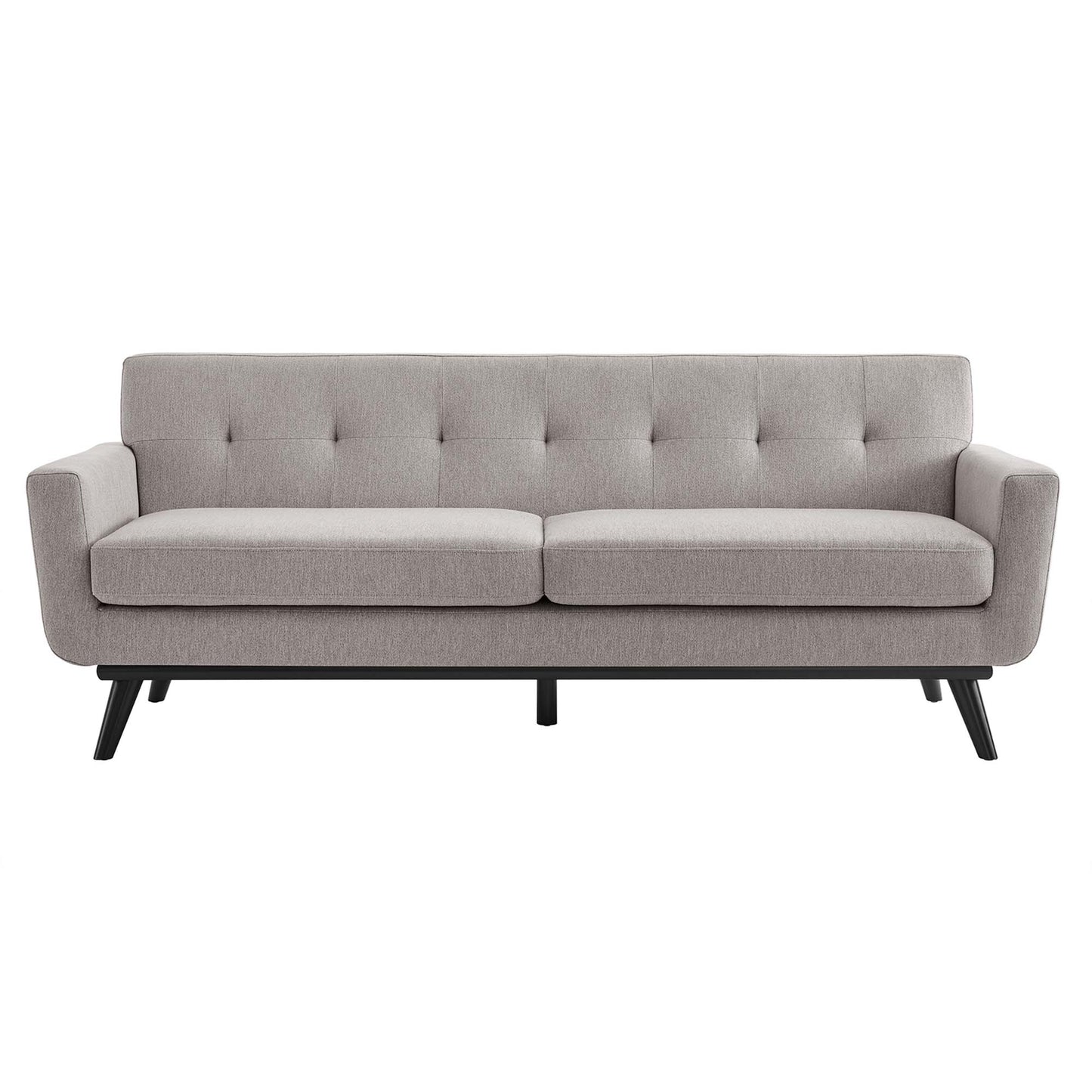 Engage Herringbone Fabric Sofa by Furniture for America