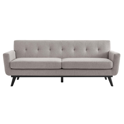Engage Herringbone Fabric Sofa by Furniture for America