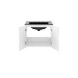 Bellamy 24" Bathroom Vanity in White Black