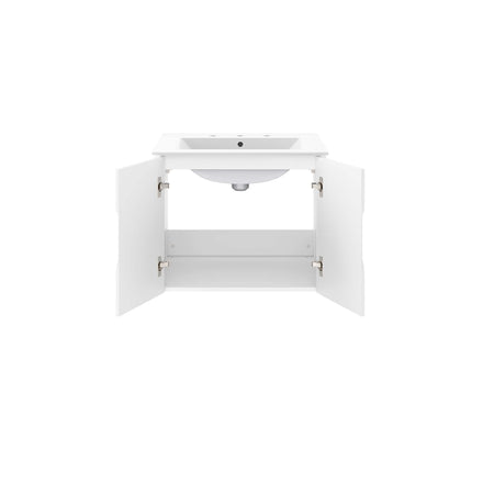 Vitality 24" Bathroom Vanity in White White
