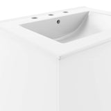 Bellamy 24" Bathroom Vanity in White White