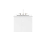 Bellamy 24" Bathroom Vanity in White White