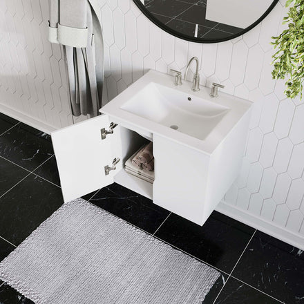 Vitality 24" Bathroom Vanity in White White