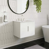Bellamy 24" Bathroom Vanity in White White