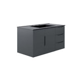 Bellamy 36" Bathroom Vanity in Gray Black