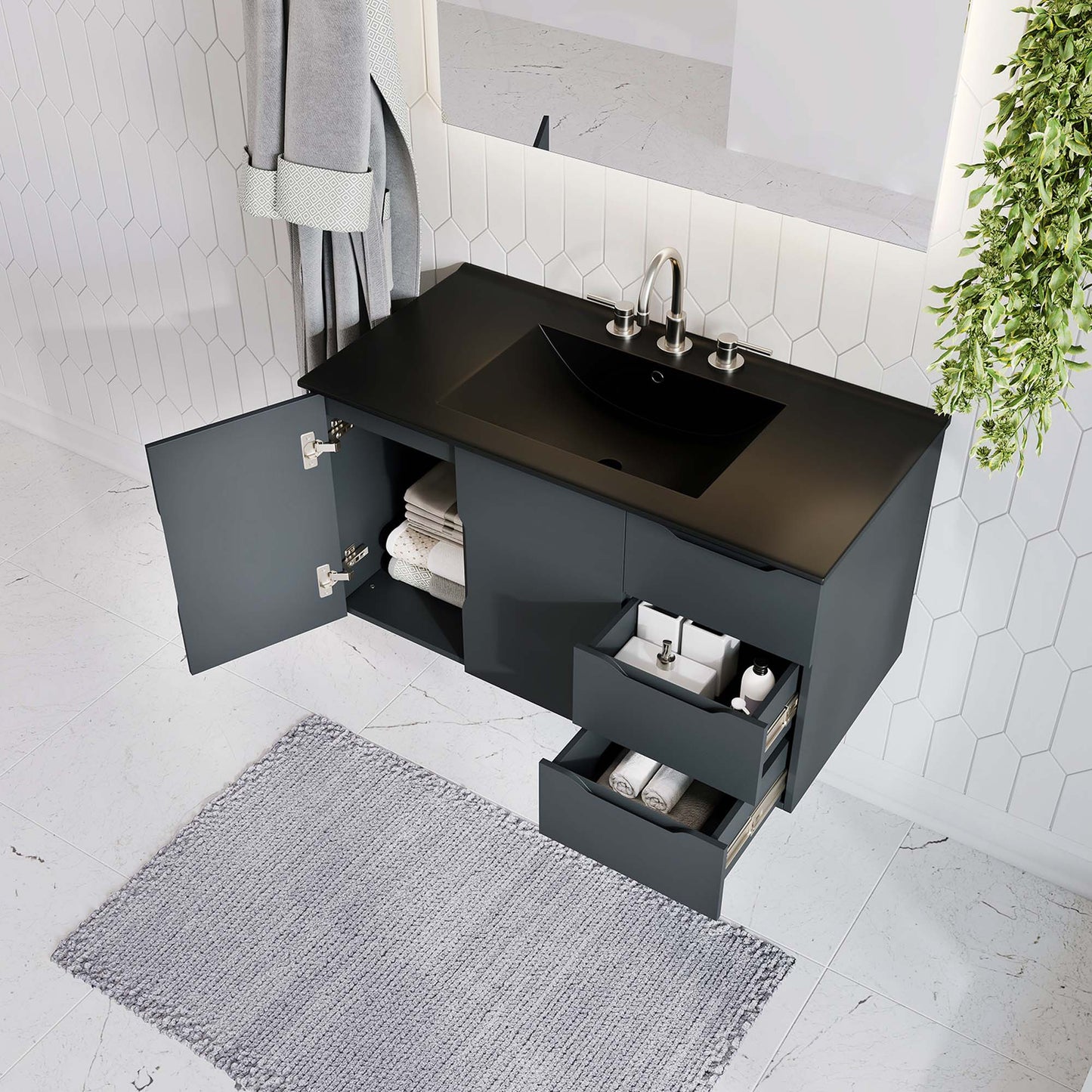 Vitality 36" Bathroom Vanity by Furniture For America
