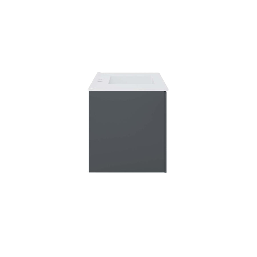 Bellamy 36" Bathroom Vanity in Gray White