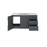 Bellamy 36" Bathroom Vanity in Gray White