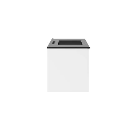 Vitality 36" Bathroom Vanity in White Black