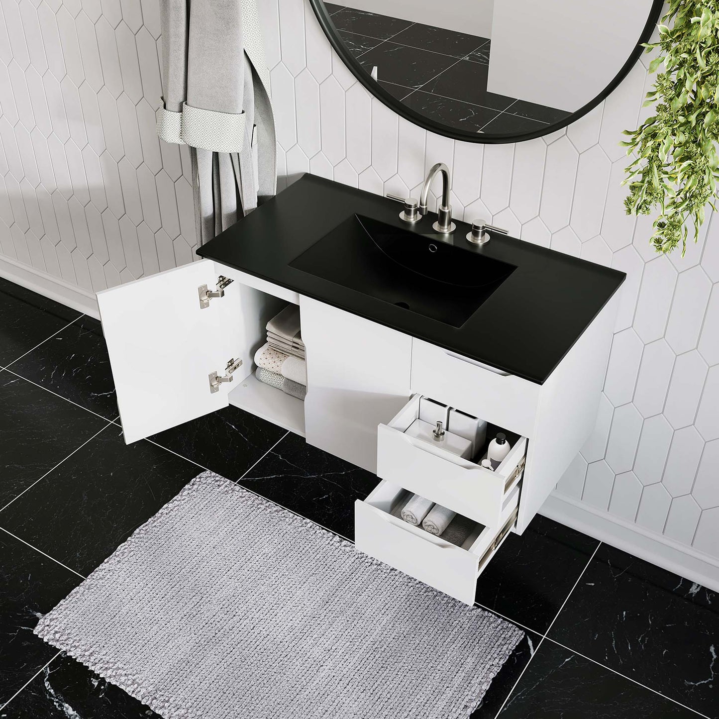 Vitality 36" Bathroom Vanity by Furniture For America