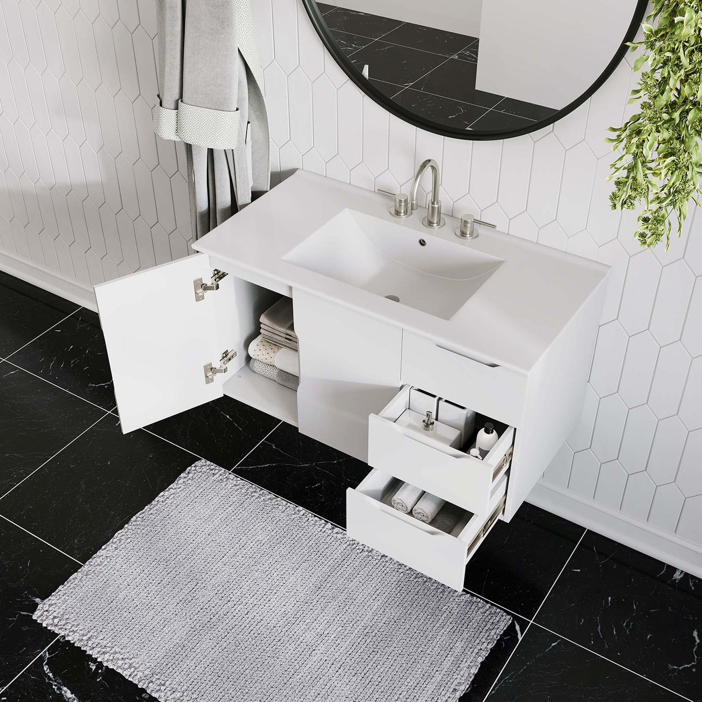 Vitality 36" Bathroom Vanity by Furniture For America